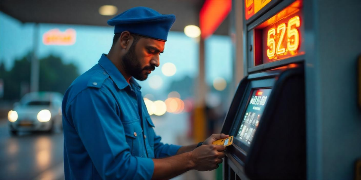 credit card scam petrol pump