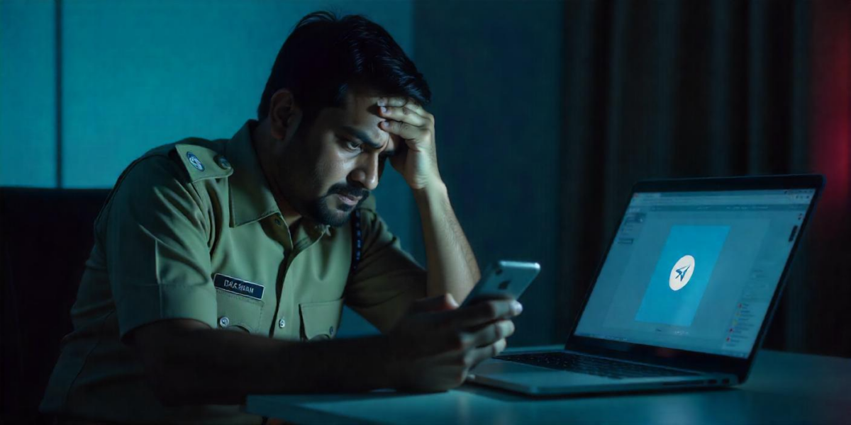 police officer scammed online