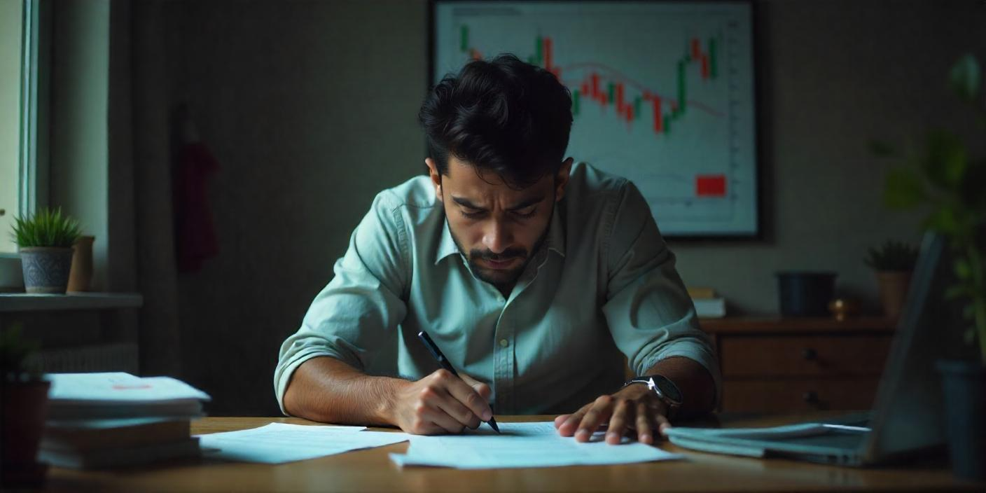 real option trader loss story