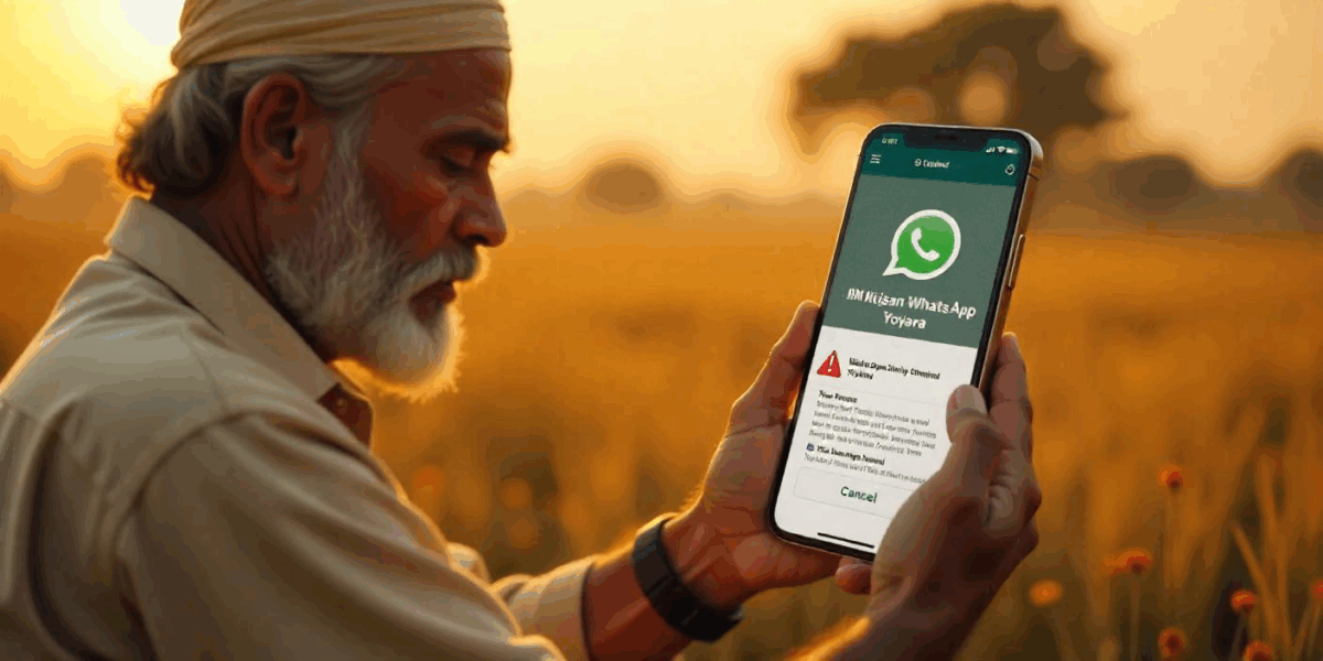 pm kisan whatsapp scam