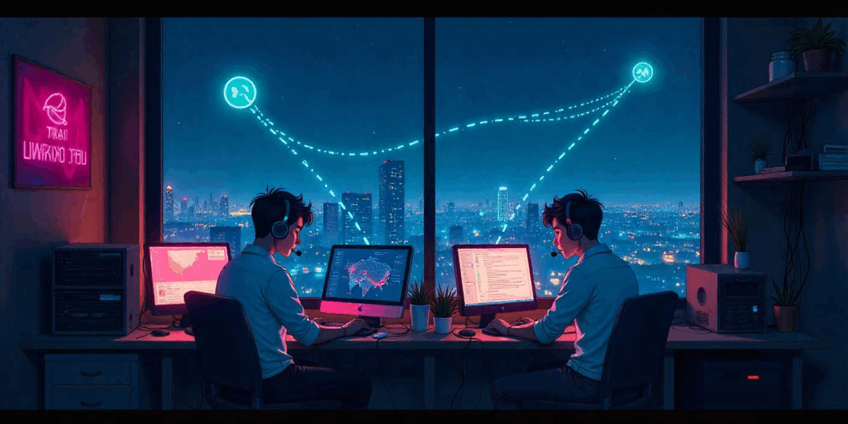 VoIP cyber syndicate