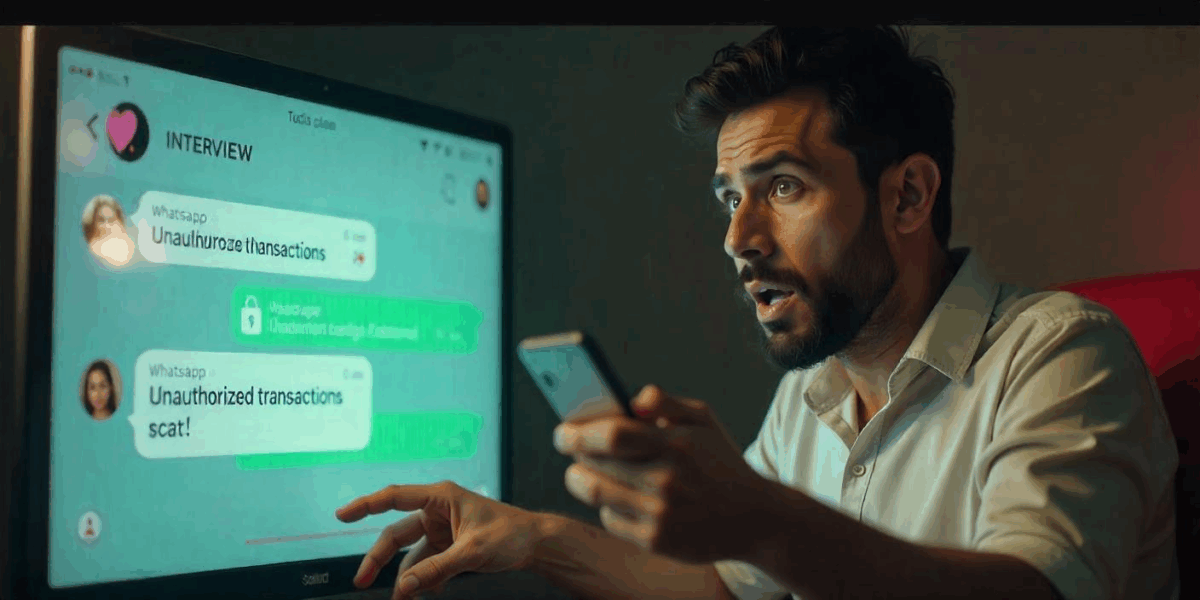 whatsapp interview scams