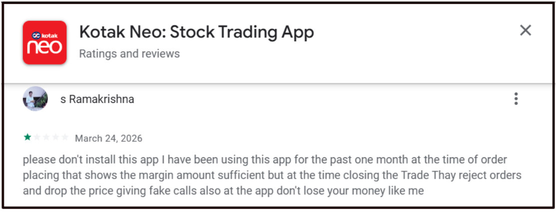 Kotak securities fraud