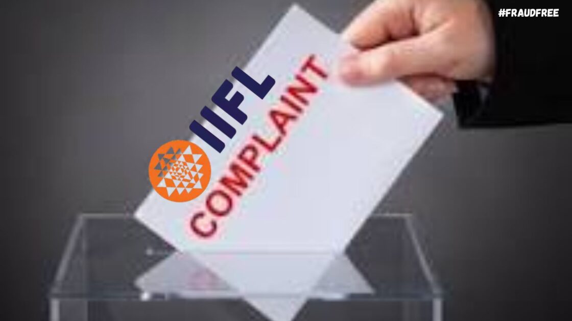 complaint against iifl securities