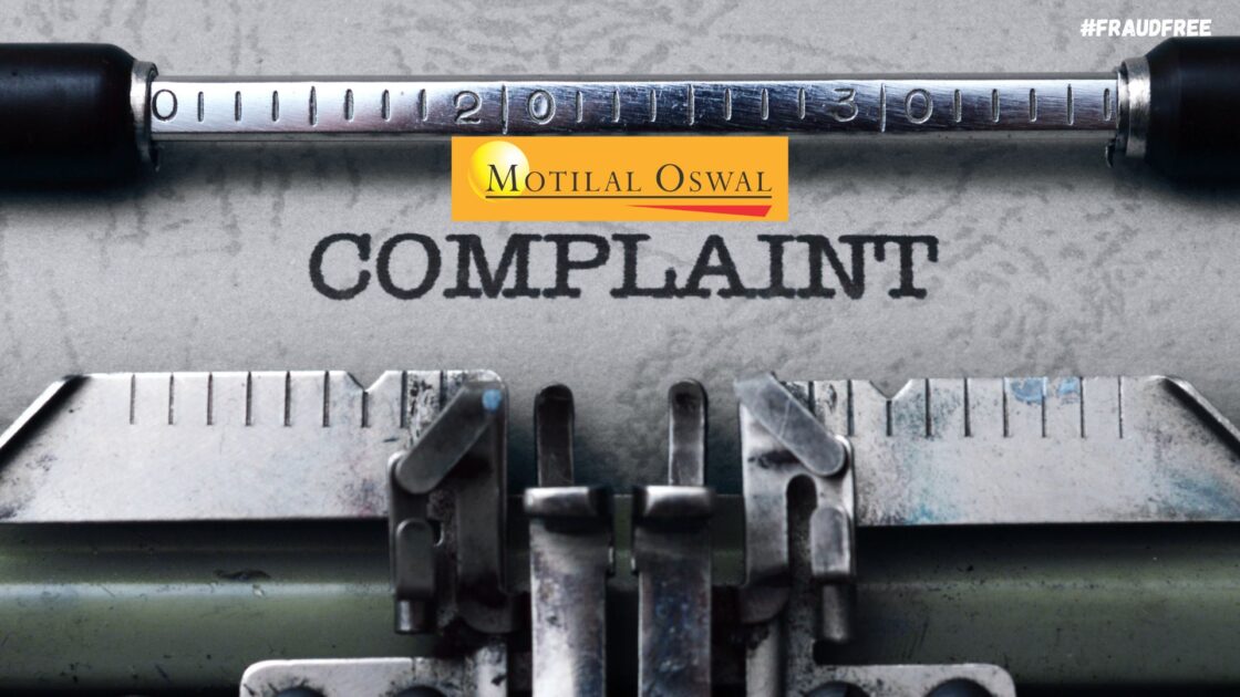 complaint against motilal oswal