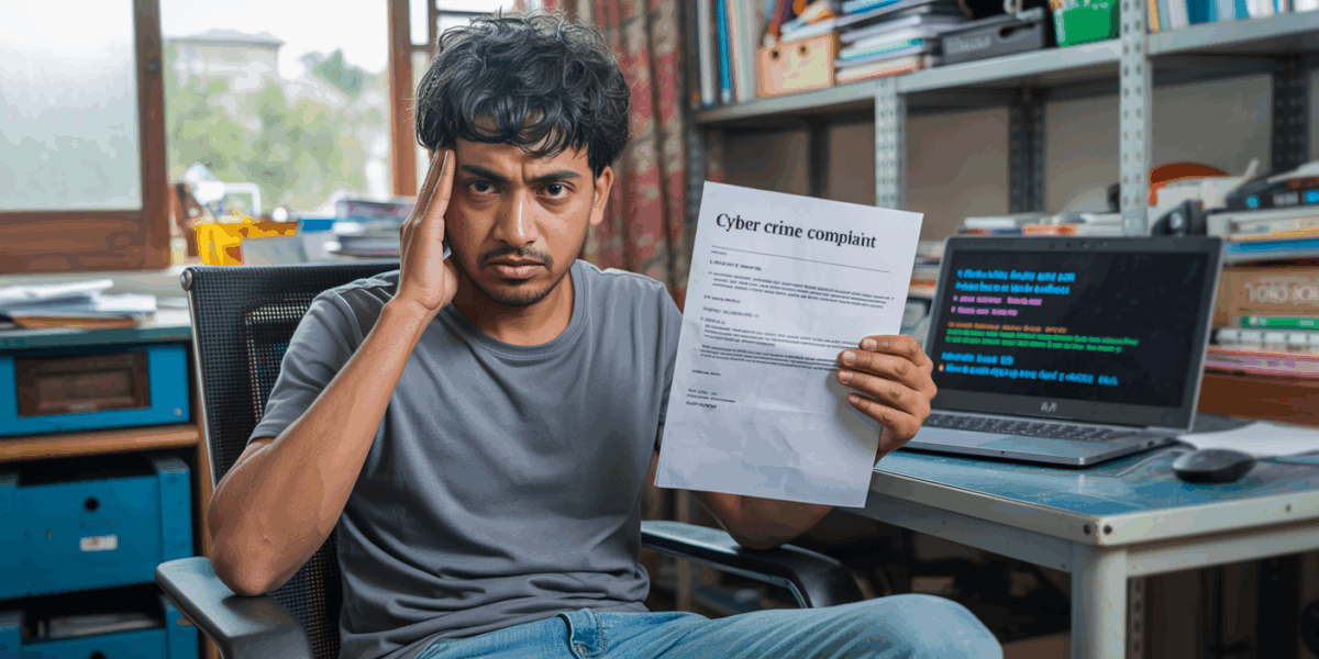 cyber crime complaint letter format