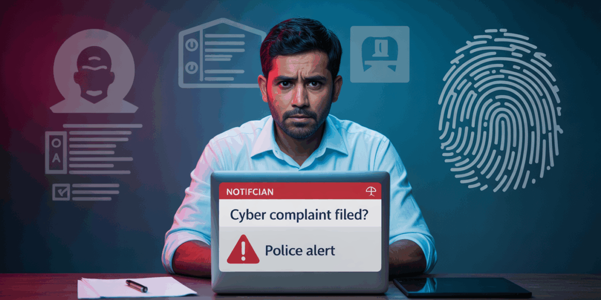 how to check cyber crime complaint against me