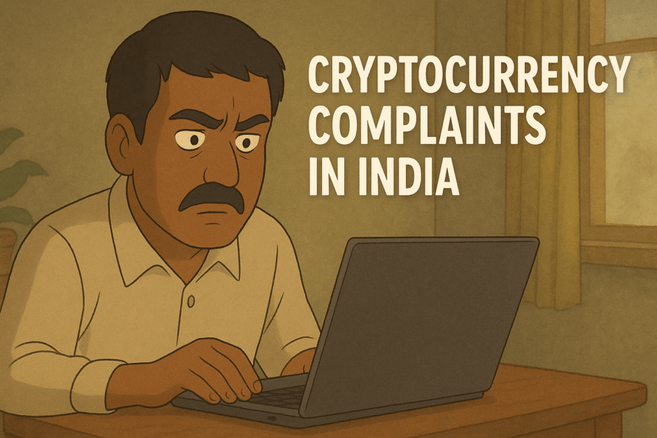 cryptocurrency complaints in india