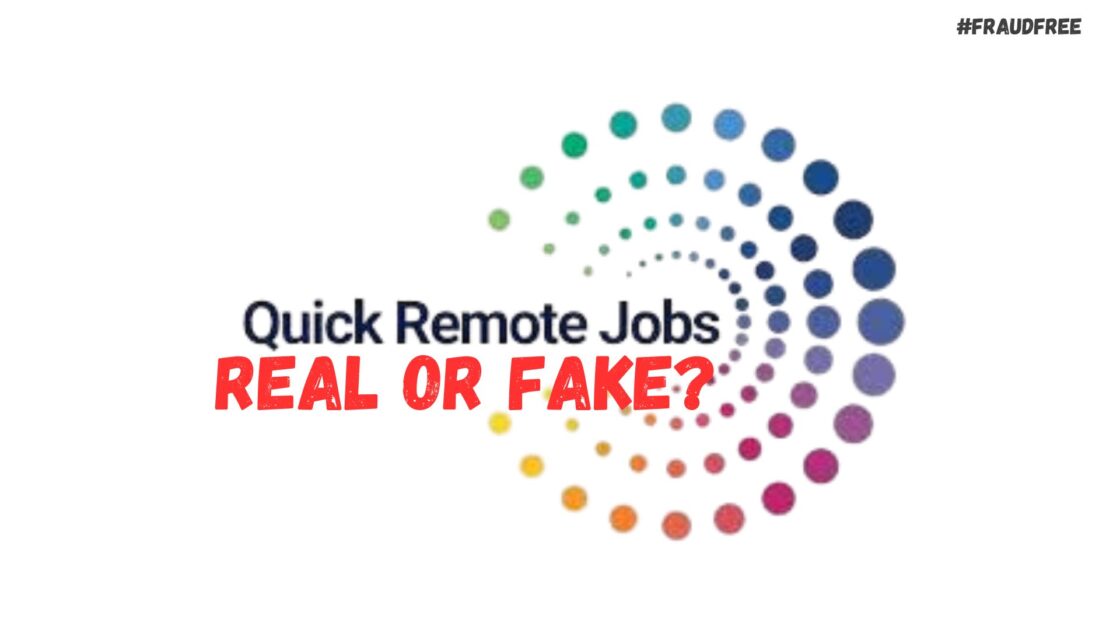 quick remote jobs real or fake
