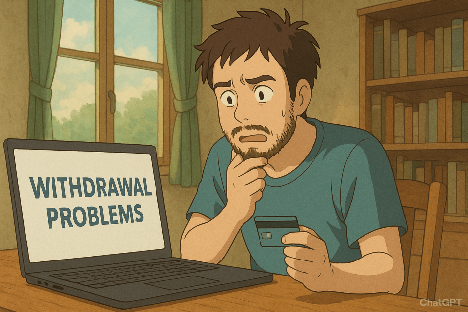 funinexchange withdrawal problems