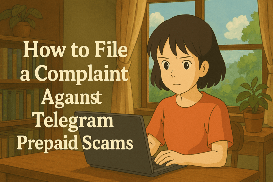 telegram prepaid task complaint