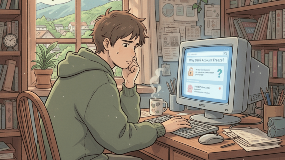 Why Bank Account Freeze?