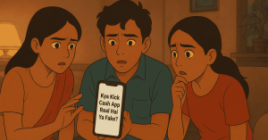 Kick Cash App Real or Fake in Hindi