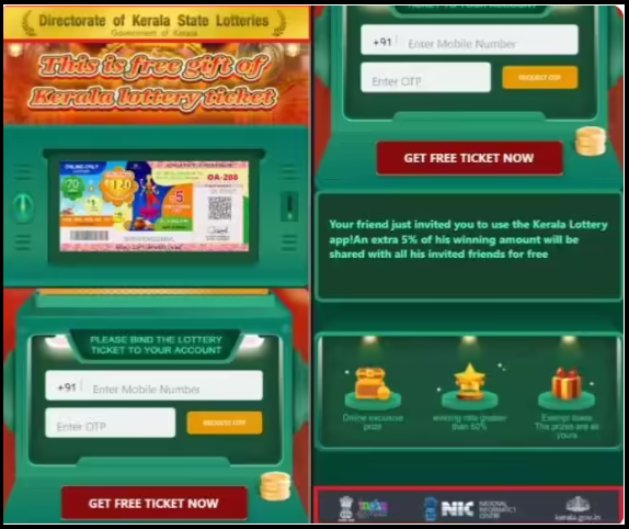 kerala lottery scam ticket