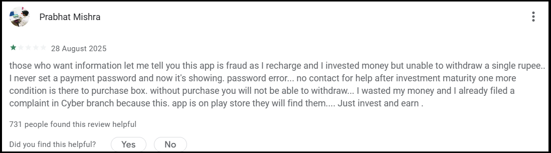 ai cash app complaints