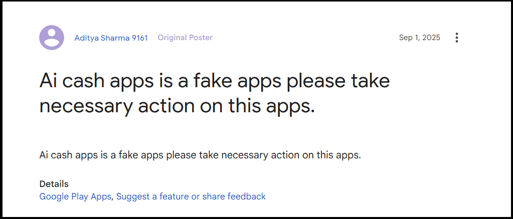 ai cash app scam