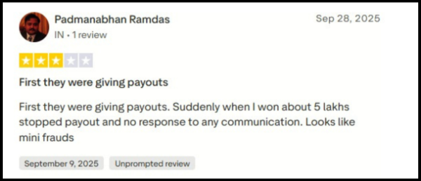 jalwa game withdrawal problem