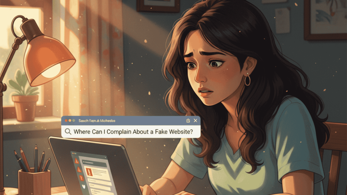 Where Can I Complain About a Fake Website