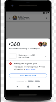 Google Pay fake 