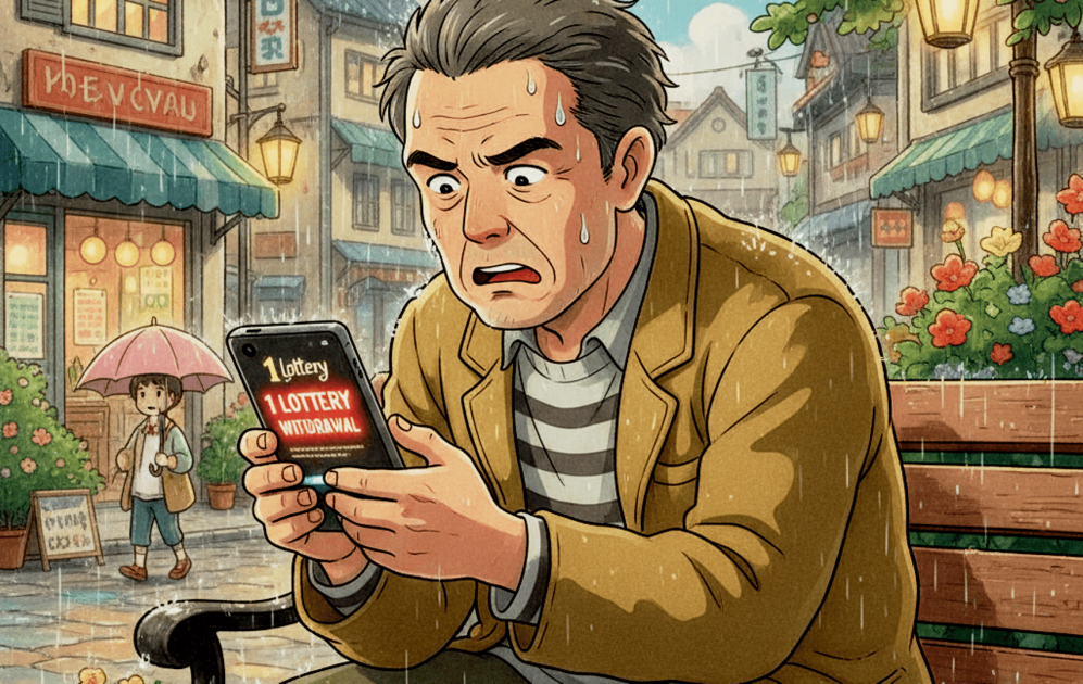 1 lottery withdrawal