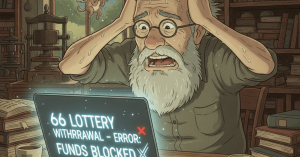 66 lottery withdrawal