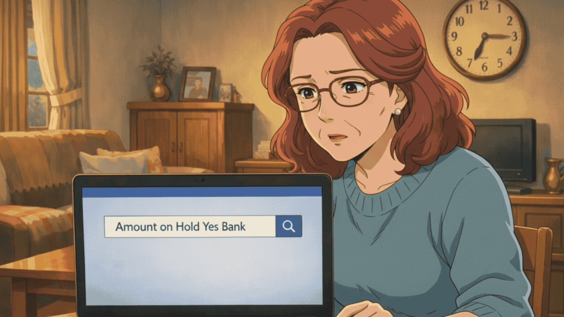 Amount On Hold Yes Bank