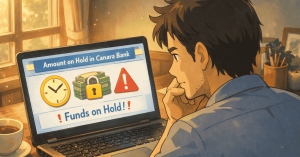 Amount on Hold in Canara Bank