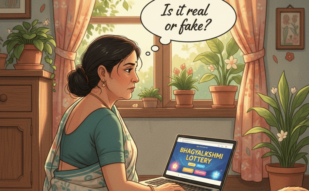 bhagyalakshmi lottery real or fake