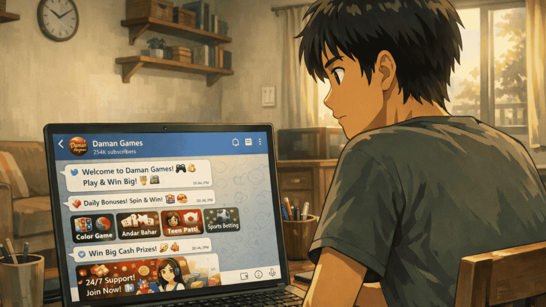 Daman Games Telegram Channel