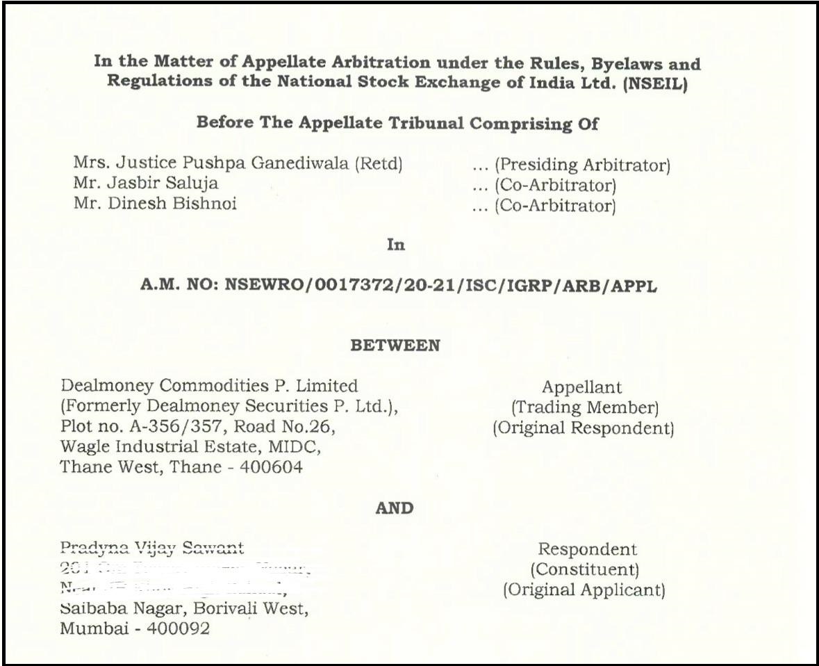 Dealmoney High Risk Trades issues