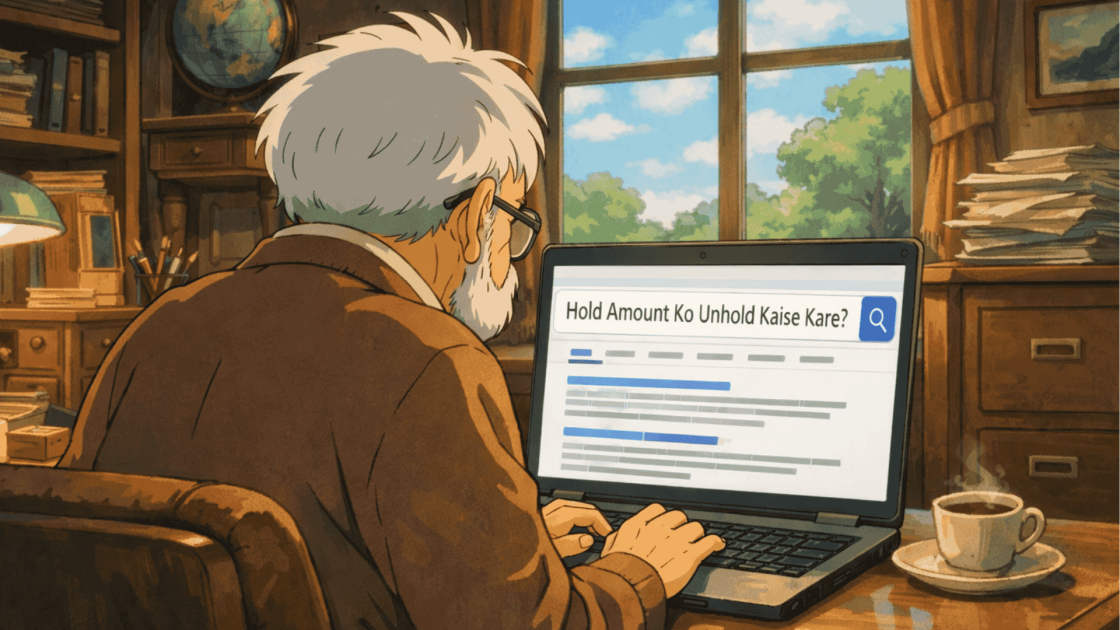 Hold Amount Ko Unhold Kaise Kare