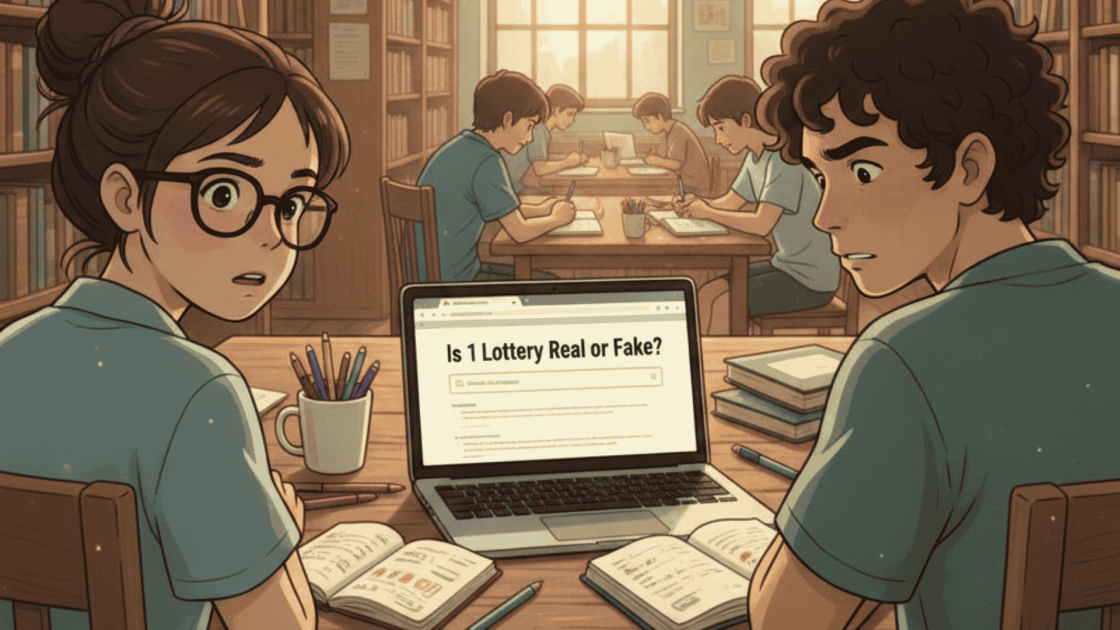 1 Lottery Real or Fake