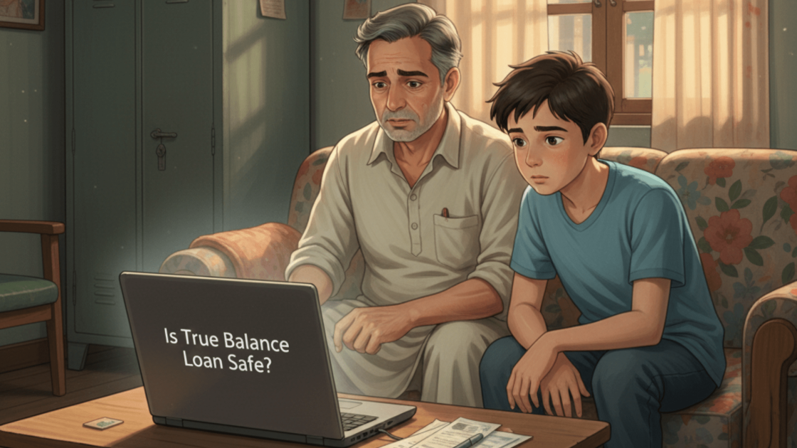 is true balance loan app safe