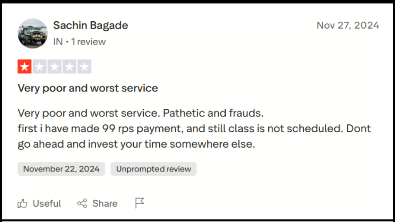 vishal malkan nov 2024 user reviews