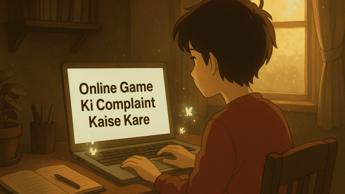 Online Game Ki Complaint Kaise Kare