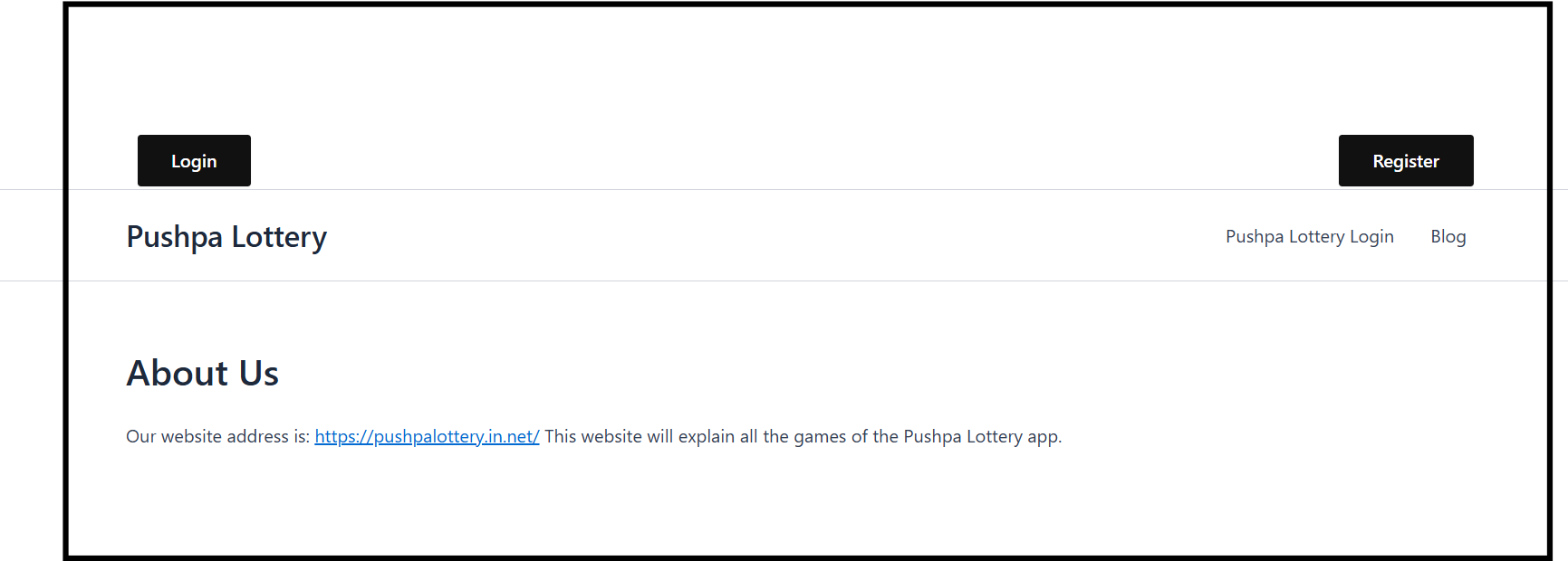 Pushpa Lottery Review