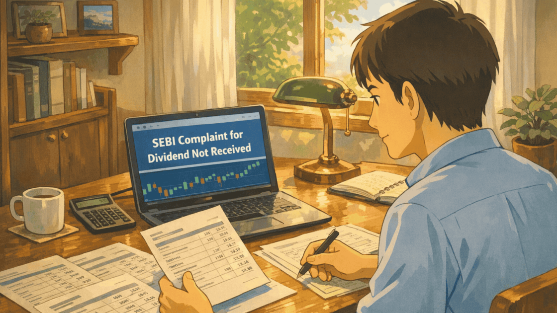 SEBI Complaint For Non Receipt Of Dividend