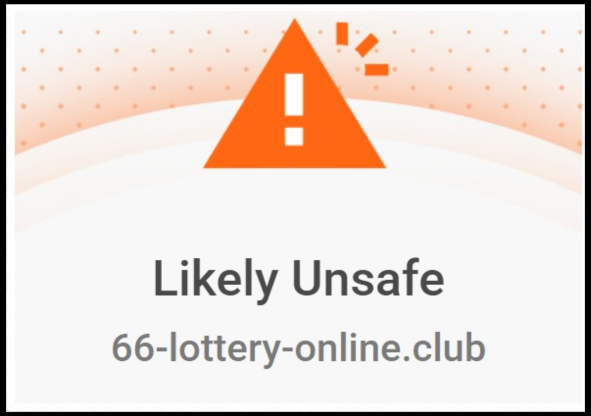 66 lottery unsafe