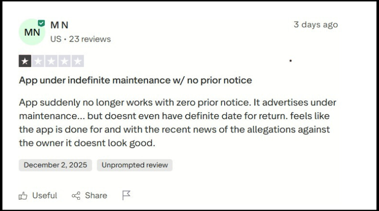 Winzo app user review