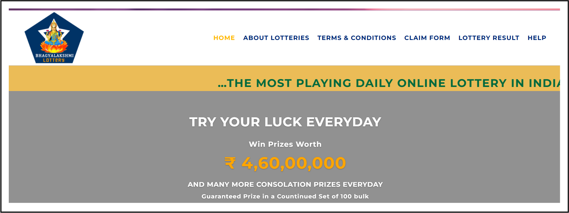 bhagyalakshmi lottery review