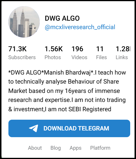dwg telegram channel in india
