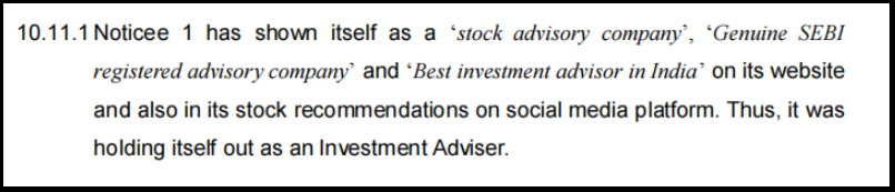 eqwires Illegally posing investment adviser