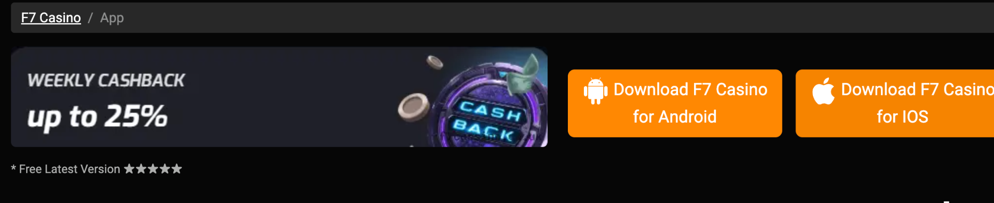 f7 earning app downloading APK files