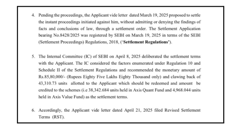 Key Allegations by SEBI on Deepak Aggarwal