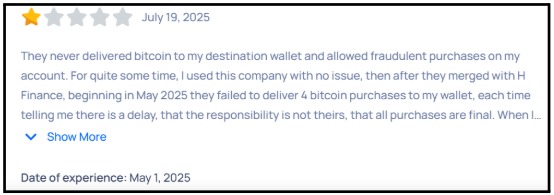 simplex user complaint