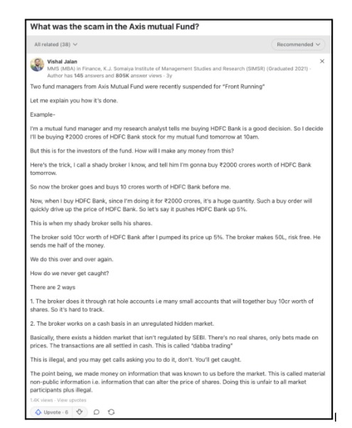 Deepak Agarwal Complaint