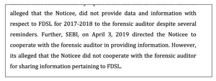 SEBI's Allegation on Ashish Pandey