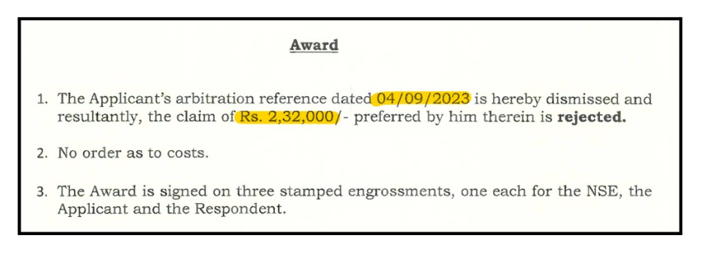 Penalty Imposed on Moneylicious Securities