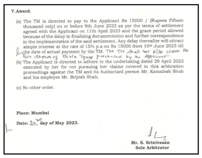 Penalty Imposed on BP Wealth