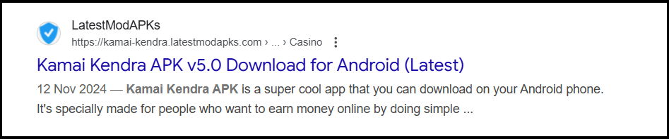 kamai kendra app login safe